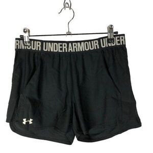 Under Armour Black Play Up 3.0 Athletic Shorts S